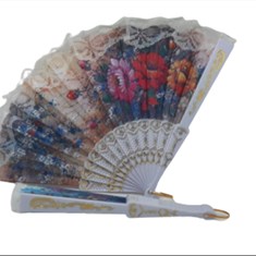 بادبزن-دستی-مدل-پارچه-ای-رنگ-سفید-کد-3231