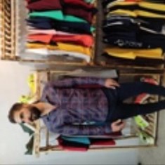 پیراهن-چهارخونه-نخی