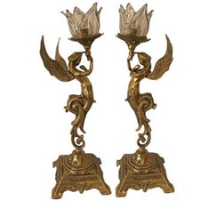 شمعدان-برنزی