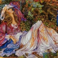 تابلو-فرش-مینیاتور-نفیس-کد-118