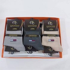 جوراب-مردانه-نیم-ساق-پنبه-کوکاتو