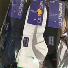 جوراب-اسپرت-پنبه-نیم-ساق-مردانه-اسپانو