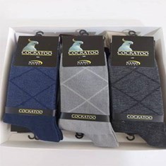 جوراب-مردانه-نخ-پنبه-کوکاتو
