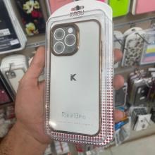 قابشفاف-دور-و-لبه-رنگی-برند-KAOU-مناسب-برای-گوشی-موبایل-IPHONE-13-PRO-MA