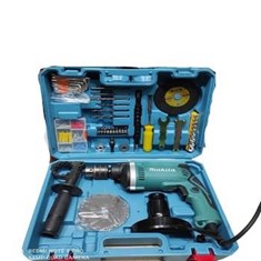 دریل-ماکیتا-با-پک-لوازم-تبدیل-به-مینی-فرز