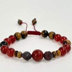 دستبند-عقیق-سرخ-و-چشم-ببر-و-جاسپر