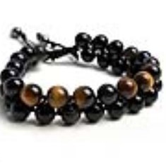 دستبند-آبسیدین-و-چشم-ببر