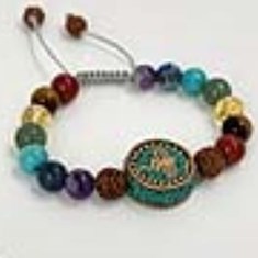 دستبند-هفت-چاکرا-و-دانه-رودراکشا-و-خرجه-کار-تبتی