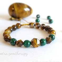 دستبند-چشم-ببر-و-مالاکیت-،مردانه-و-زنانه