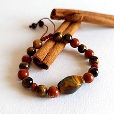 دستبند-جاسپر-سرخ-و-چشم-ببر