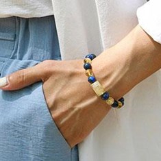 دستبند-لاجورد-و-سیترین