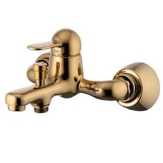 شیر-دوش-درخشان-مدل-هوکا-طلایی-مات