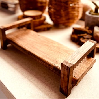 سینی-چوبی-دسته-دار