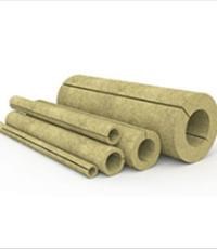 Tubular-rock-wool