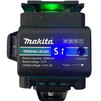 تراز-لیزری-4-بعدی-ماکیتا-360-درجه-و-بلوتوث-دار-همراه-با-سه-پایه-بلند-مدل-makita-3-7v