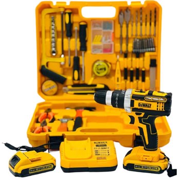دریل-شارژی-36-ولت-دیوالت-با-پک-کامل-لوازم-مدل-36vx