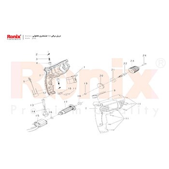 دریل-رونیکس-مدل-2110