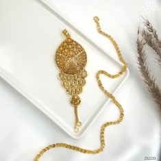 زنجیر-پلاک-طرح-طلا