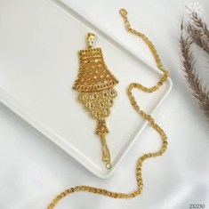 زنجیر-پلاک-طرح-طلا