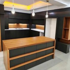 ایده-طراحی-و-اجرای-کابینت-طرح-چوب-های-گلاس-مات