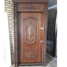 ایده-درب-ضد-سرقت-قهوه-ای