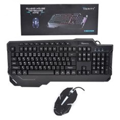 کیبورد-و-موس-گیم-سیم-دار-وریتیVERITYمدل-V-KB6121CW