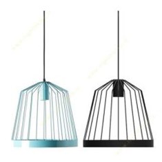 چراغ-آویز-سرپیچ-دار-هاتو-مدل-قفس-تیپ-1-در-رنگ-های-مختلف