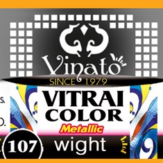 رنگ-سفید-متالیک-ویترای-ویناتو-کد107