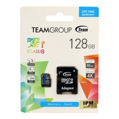 مموری-کارت-میکرو-تیم-گروپ-مدل-CL10-USB3-1-ظرفیت-128-گیگابایت