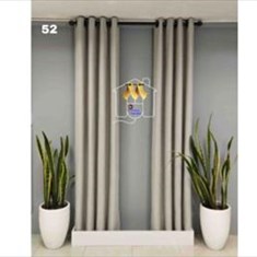 پرده-آماده-کتان-لیندا-رنگ-طوسی-روشن-کد67052