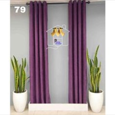 پرده-آماده-کتان-لیندا-رنگ-بنفش-کد-266779