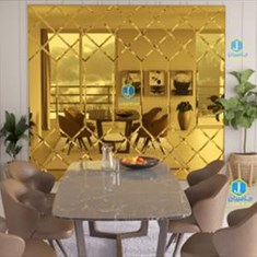 آینه-دکوراتیو-نیزه-ای-طلایی