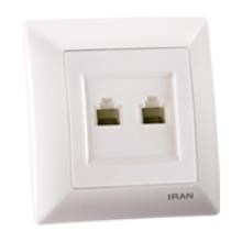 سوکت-تلفن-دو-قلو-مدل-الیزه