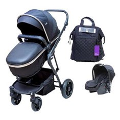 ست-کالسکه-و-کریر-دلیجان-مدل-هیرو-پرو-بدنه-نقره-ای