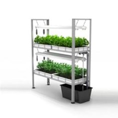 Aeroponic-hydroponic-layered-cultivation-system