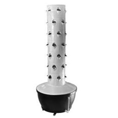 Concentrated-hydroponic-aeroponic-vertical-cultivation-device
