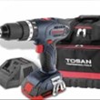 دریل-پیچ-گوشتی-شارژی-چکشی-18-ولت-توسن-مدل-9018SCI