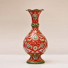 گلدان-میناکاری