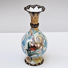 گلدان-میناکاری