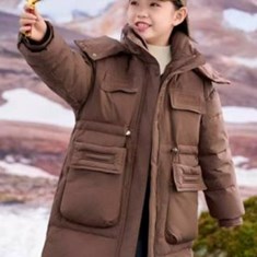 کاپشن-قهوای-ای-دخترانه