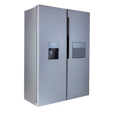 یخچال-فریزر-دوقلو-هیمالیا-مدل-آلفاAlphaرنگ-نقره-ای