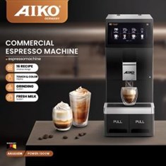 اسپرسوساز-آیکو-مدل-AK1221EM-با-آسیاب-قهوه-و-16-برنامه-نوشیدنی