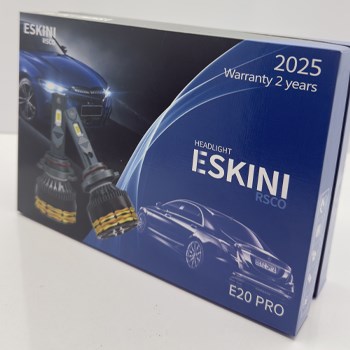 هدلایت-E20pro-برند-اسکینی-پایه-H1-H7-H4-H3H11-9005