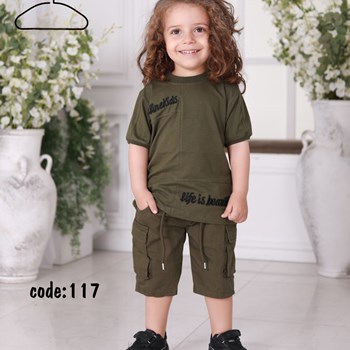 ست-بلوزشلوارک-دخترانه