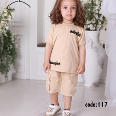 ست-بلوزشلوارک-دخترانه