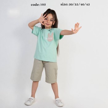 بلوز-با-شلوارک-دخترانه