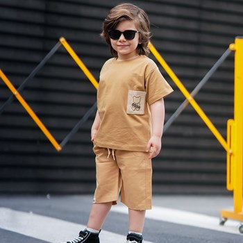 بلوز-با-شلوارک-پسرانه