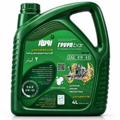 روغن-موتور-بنزینی-Reven-Bar-SAE-0W-40-API-SN-حجم-4-لیتر