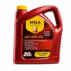 روغن-موتور-دیزلی-MBA-Super-Turbo-Diesel-SAE-15W45-API-CI-4-حجم-20-لیتر