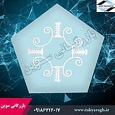 گل-دکوراتیو-فرفورژه-سفید